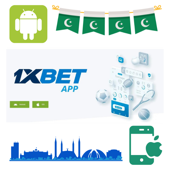 اینڈرائیڈ اور آئی او ایس گیجٹس کے لیے 1xBet ایپ