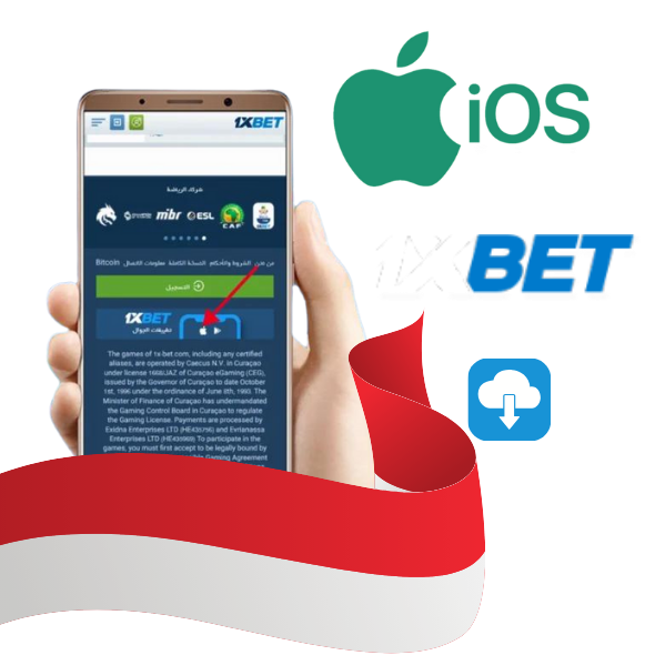 Aplikasi 1xBet untuk Perangkat iOS di Indonesia